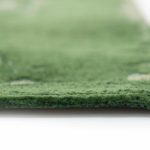 Louis De Poortere vloerkleed LX 9202 Structures Baobab Perrier Green side