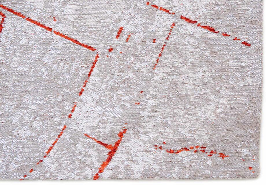 Louis De Poortere vloerkleed Cities Amsterdam 9323 Orange Cut corner