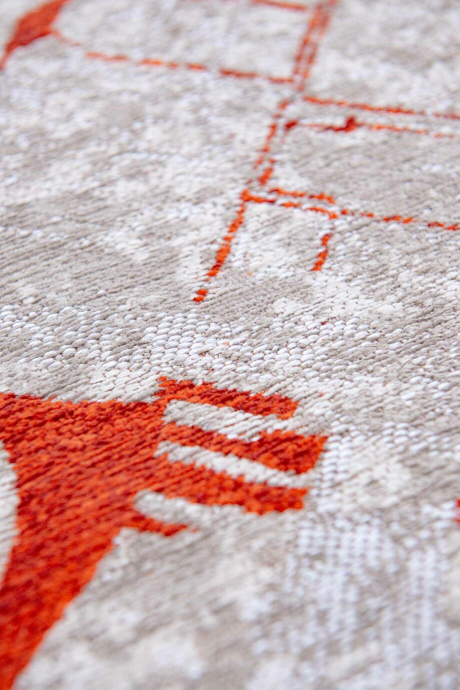 Louis De Poortere vloerkleed Cities Amsterdam 9323 Orange Cut zoom 1