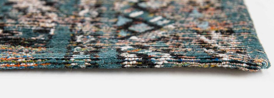 Louis De Poortere vloerkleed LX 9110 Antiquarian Kilim Zemmuri Blue side
