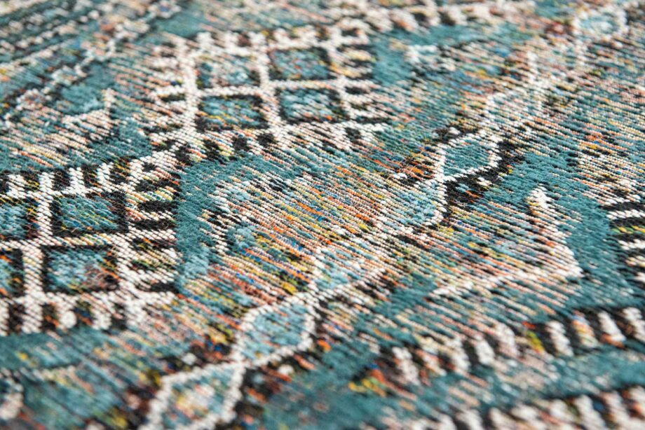 Louis De Poortere vloerkleed LX 9110 Antiquarian Kilim Zemmuri Blue zoom 1