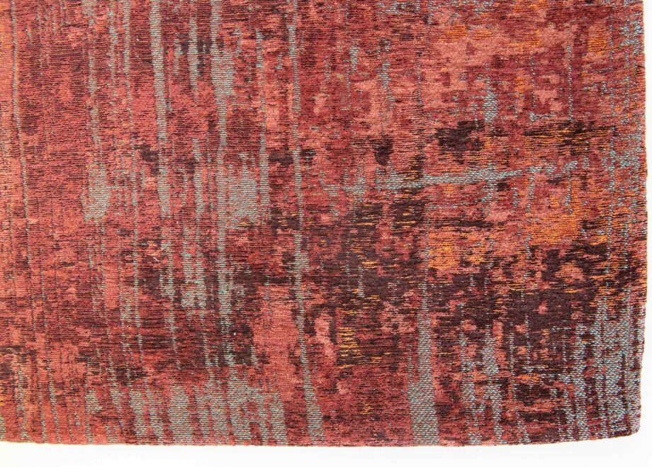 Louis De Poortere vloerkleed LX 9125 Atlantic Streaks Nassau Red corner