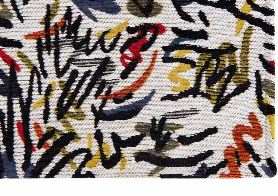 Louis De Poortere vloerkleed LX 9144 Gallery Graffito Street Graph corner