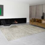 Louis De Poortere vloerkleed LX 9197 Structures Baobab Dry Beige interior 4