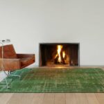 Louis De Poortere vloerkleed LX 9202 Structures Baobab Perrier Green interior 1