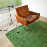 Louis De Poortere vloerkleed LX 9202 Structures Baobab Perrier Green interior 2