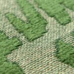 Louis De Poortere vloerkleed LX 9202 Structures Baobab Perrier Green zoom 2