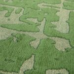Louis De Poortere vloerkleed LX 9202 Structures Baobab Perrier Green zoom 3