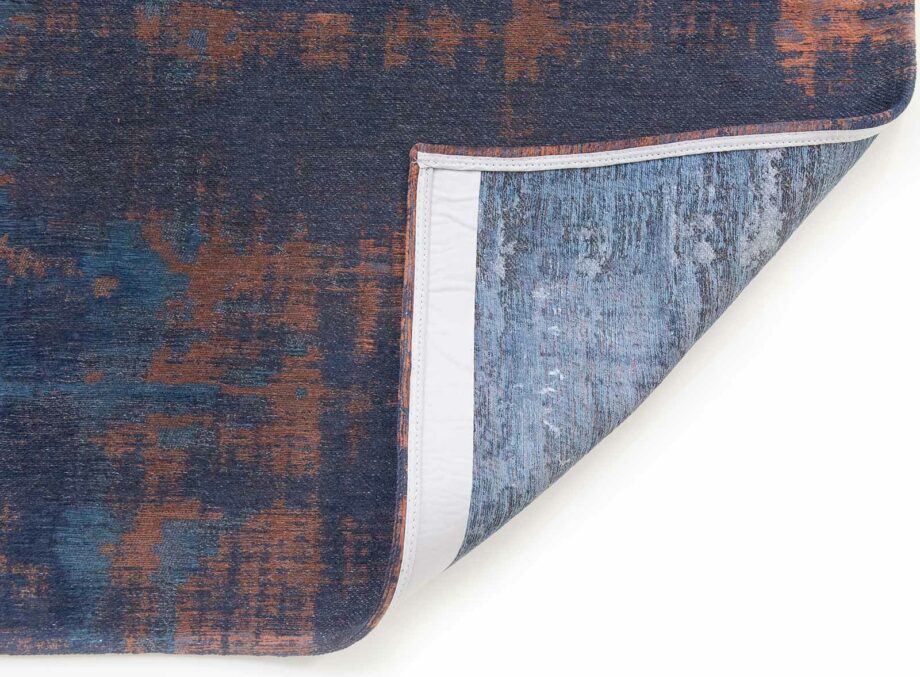 Louis De Poortere vloerkleed LX 9211 Atlantic Venetian Dust Sunset Blue back