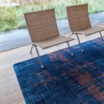 Louis De Poortere vloerkleed LX 9211 Atlantic Venetian Dust Sunset Blue interior 2