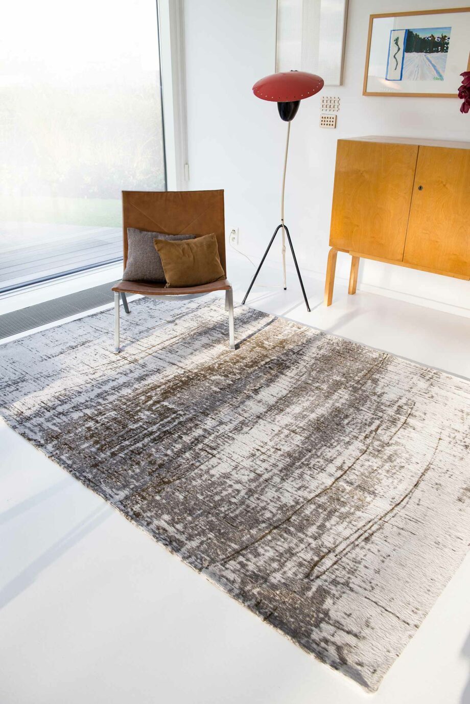 vloerkleed Louis De Poortere LX 8785 Mad Men Griff Concrete Jungle interior