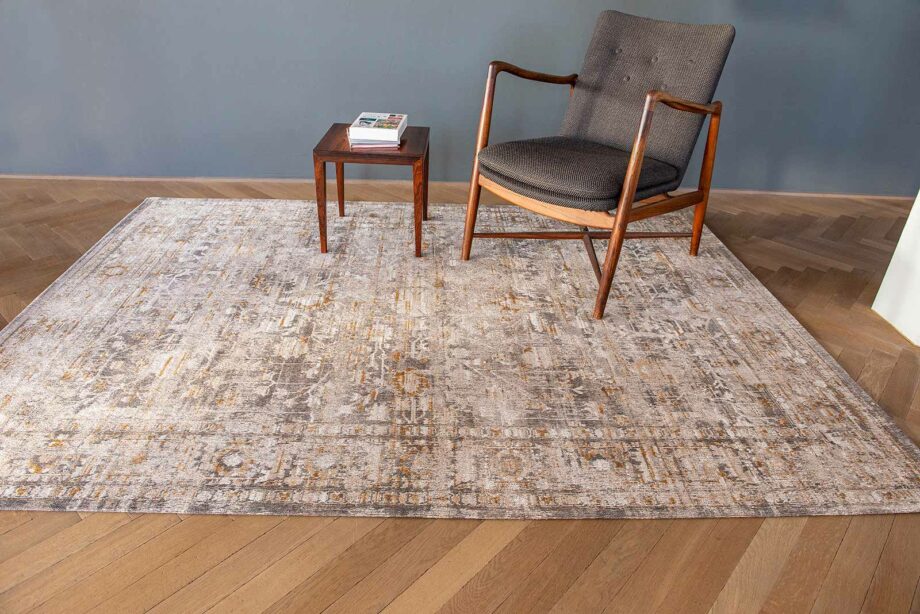 vloerkleed Louis De Poortere LX 8884 Antiquarian Ushak Suleiman Grey interior
