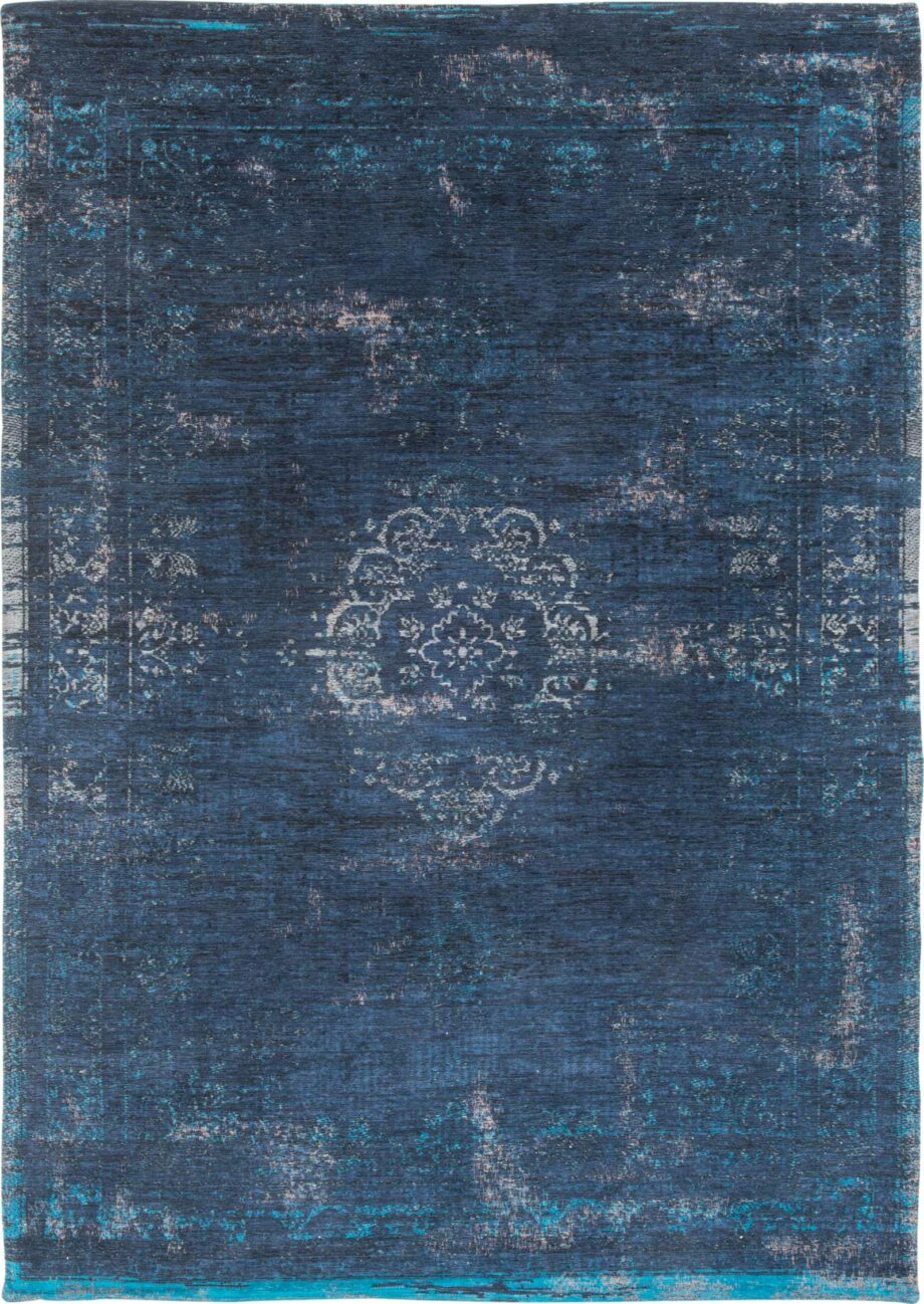 vloerkleed Louis De Poortere LX8254 Fading World Medaillon Blue Night