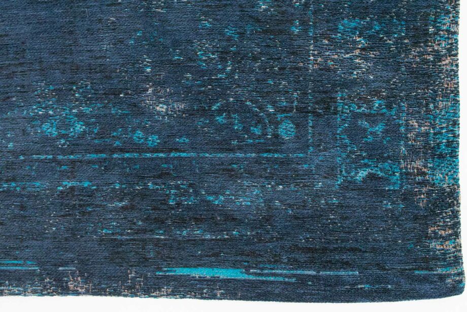 vloerkleed Louis De Poortere LX8254 Fading World Medaillon Blue Night corner