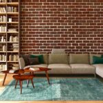 vloerkleed Louis De Poortere LX8258 Fading World Medaillon Jade interior