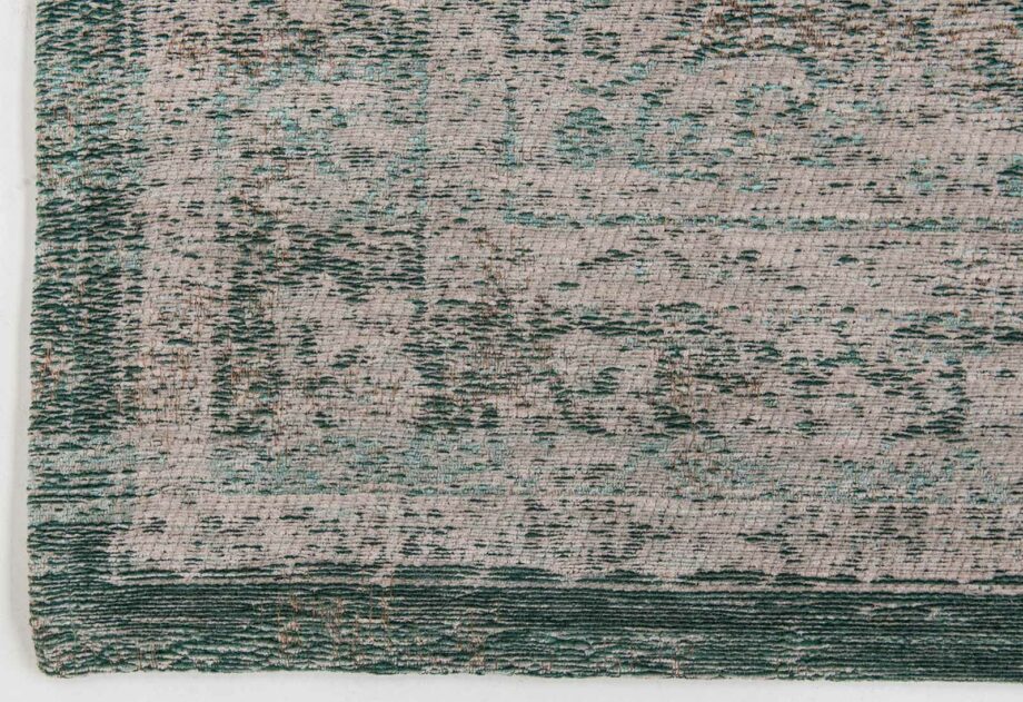 vloerkleed Louis De Poortere LX8259 Fading World Medaillon Jade Oyster corner