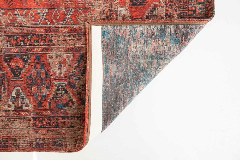 vloerkleed Louis De Poortere LX8719 Antiquarian Antique Hadschlu 782 Red back
