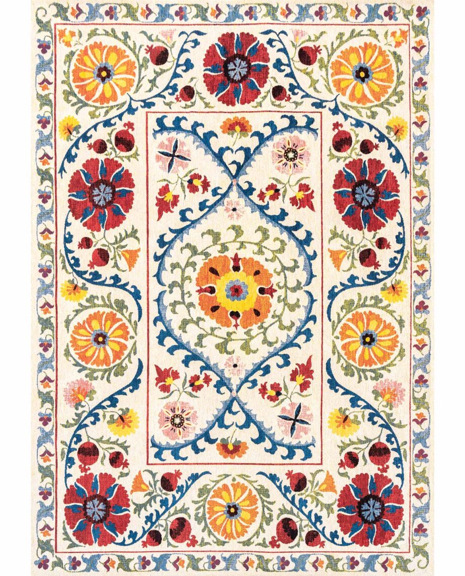 Louis De Poortere vloerkleed Antiquarian Suzani 9728 Origine