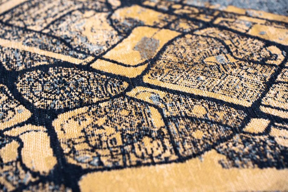 Louis De Poortere vloerkleed Cities Dubai 9698 Gold Sea zoom 5