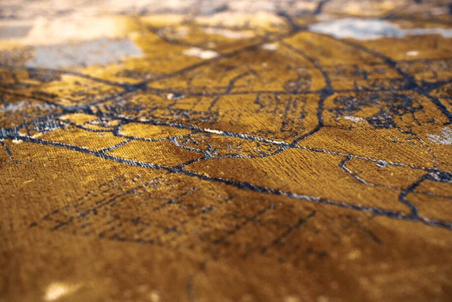 Louis De Poortere vloerkleed Cities Dubai 9698 Gold Sea zoom 8