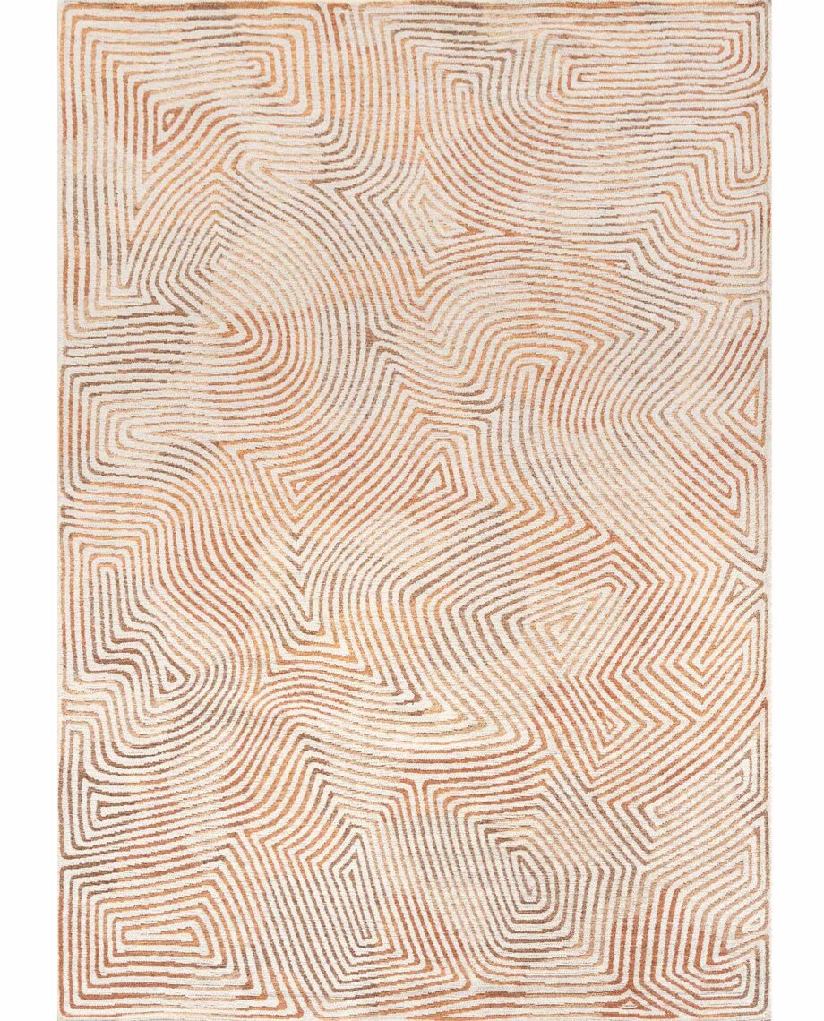Louis De Poortere vloerkleed Meditation Coral 9800 Indian Sand