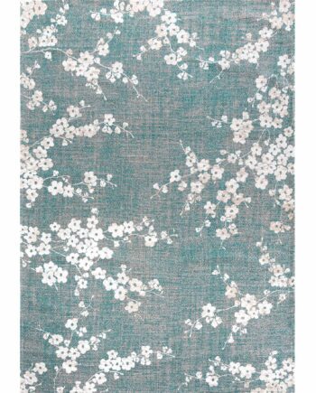 Louis De Poortere vloerkleed Sakura 9850 Sakura Lake Blue