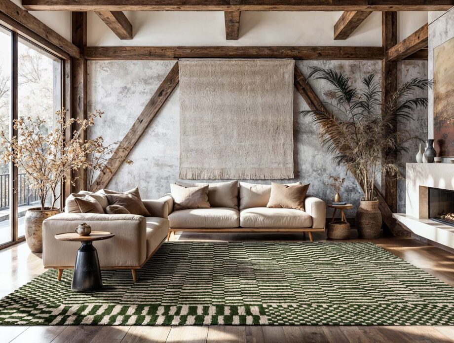 Louis De Poortere vloerkleed Structures Berber 9650 Berber Oasis