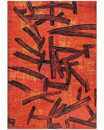 Louis De Poortere vloerkleed Meditation 2069 Kanji Ginger Chocolate